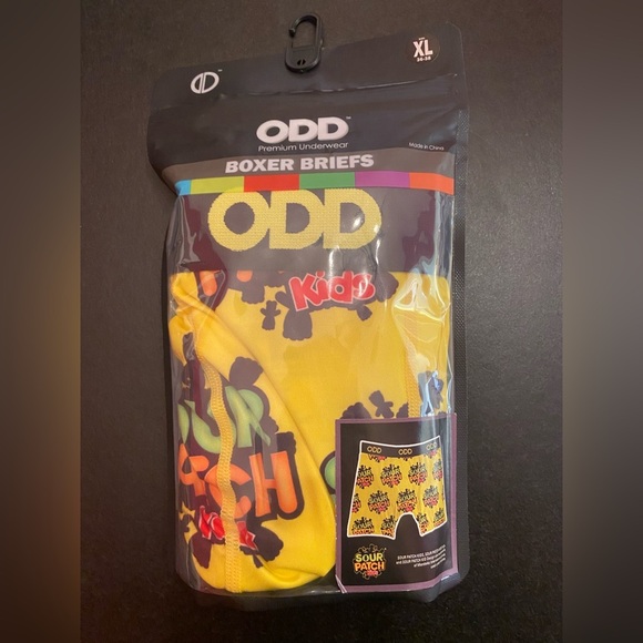 ODD Boxer Briefs Men’s Premium Underwear Sour Patch Kids Size XL 36-38 - Picture 5 of 7